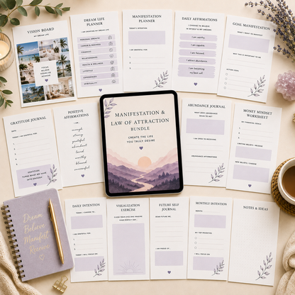 Basic Manifestation Bundle Planner
