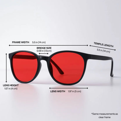 Pink Lens Blue Light Glasses